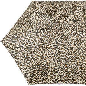 Totes Leopard Spot Compact Umbrella